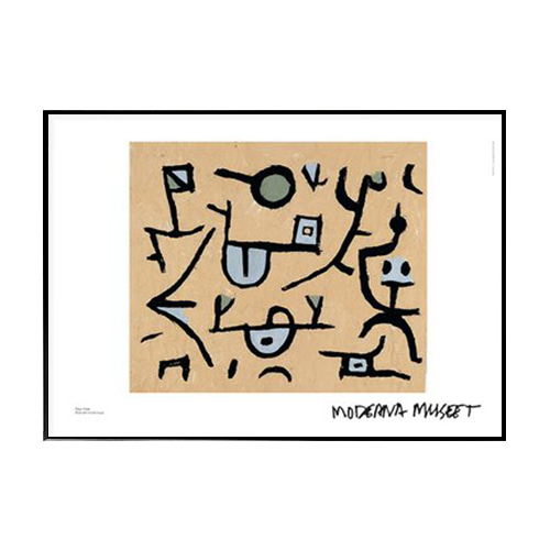 Modernamuseet- 파울 클레 (Paul Klee │ Auch ein dunkler Bote, 1938 )